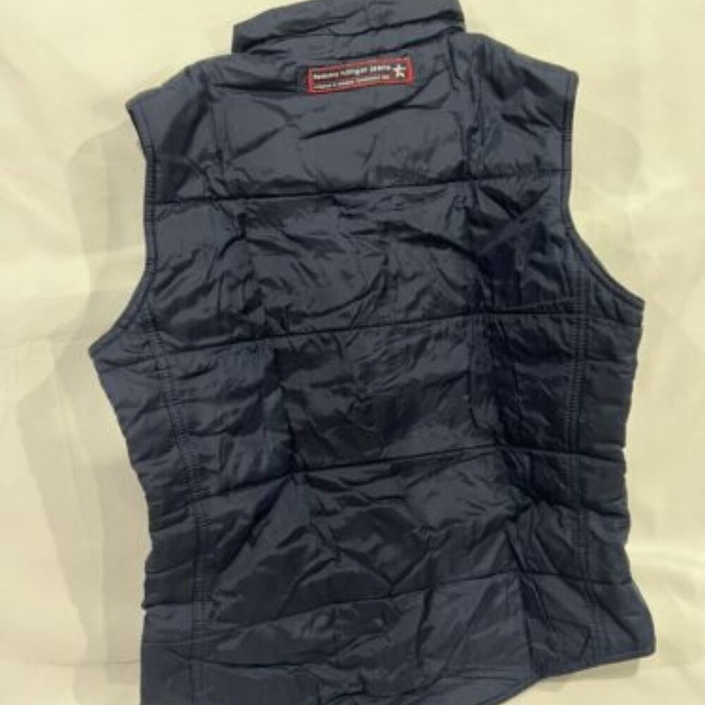Tommy Hilfiger Jeans Women's Large Insulated Navy Blue Sleveless Vest